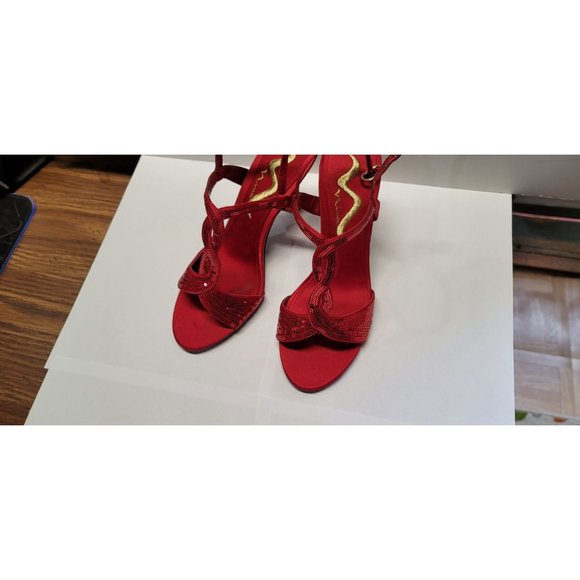Nina shoes red size 7 1/2 - Picture 4 of 7